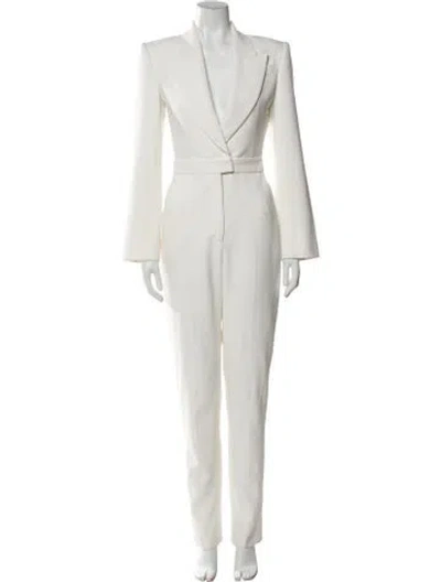 Pre-owned Alexander Mcqueen 2023 Jumpsuit W/ Tags In White