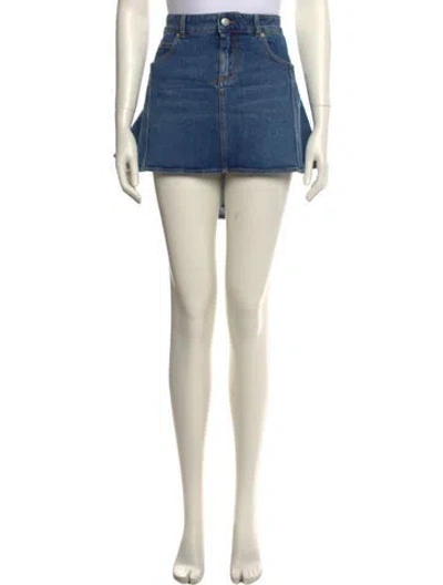 Pre-owned Alexander Mcqueen 2023 Mini Skirt In Neutral