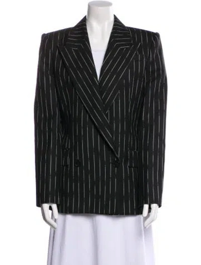 Pre-owned Alexander Mcqueen 2023 Wool Blazer In Black