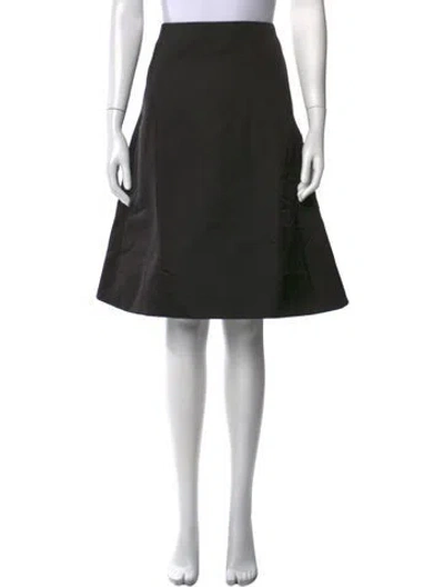 Pre-owned Alexander Mcqueen 2025 Midi Length Skirt W/ Tags In Black