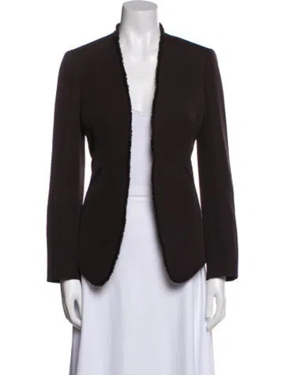 Pre-owned Alexander Mcqueen 2025 Wool Blazer W/ Tags In Brown