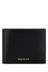 Alexander Mcqueen Leather Bifold Wallet With