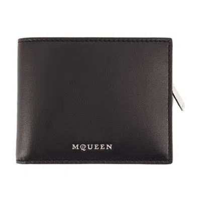 Alexander Mcqueen 2in1 Wallet In Black