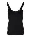 Alexander Mcqueen Alexander Mc Queen Tops With Logo In Black