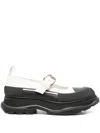 Alexander Mcqueen 45mm Buckle-strap Leather Pumps