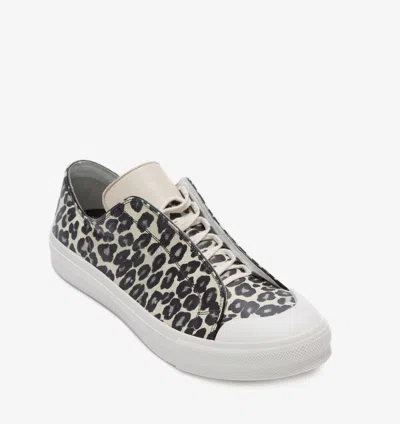 Pre-owned Alexander Mcqueen $670  Men's Black/ivory Leather Sneaker 44/us 10.5 462766 8436