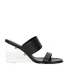 Alexander Mcqueen Women Shard High Heel Sandals In Black