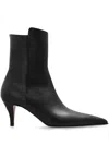 Alexander Mcqueen Australian Ankle Boots In Black