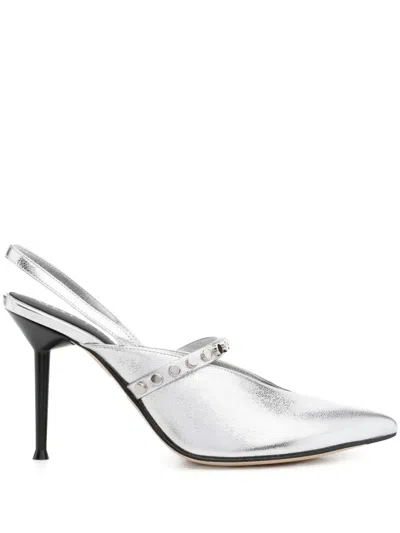 ALEXANDER MCQUEEN 90MM REVEL SLINGBACK STUDDED PUMPS