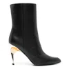 Alexander Mcqueen Leather Armadillo An In Black