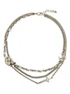 Alexander Mcqueen 'accumulation' Necklace In Silver