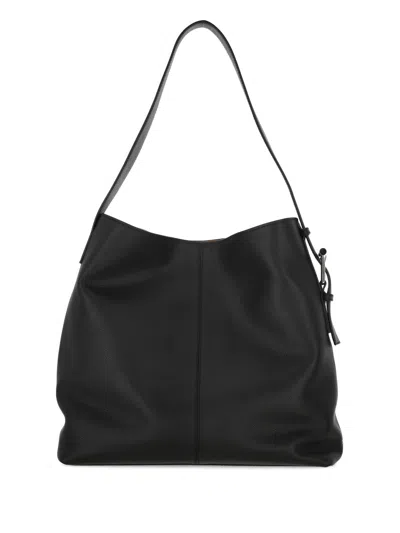 Alexander Mcqueen Alexander Mc Queen Black Adjustable Handle Bag In Multicolor