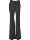 Alexander Mcqueen Alexander Mc Queen Black Tailored Trousers In Gray