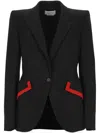 Alexander Mcqueen Alexander Mc Queen Black Wool Blazer