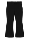 Alexander Mcqueen Alexander Mc Queen Black Wool Trousers In Black