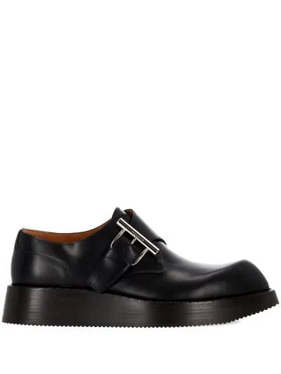 Alexander Mcqueen Alexander Mc Queen Creeper Black Buckle Loafers