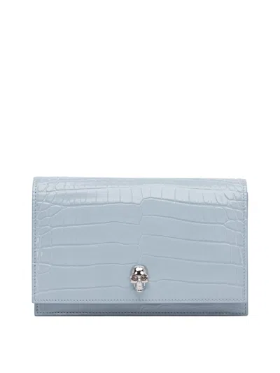 Alexander Mcqueen Alexander Mc Queen Crossbody Bags In Blue