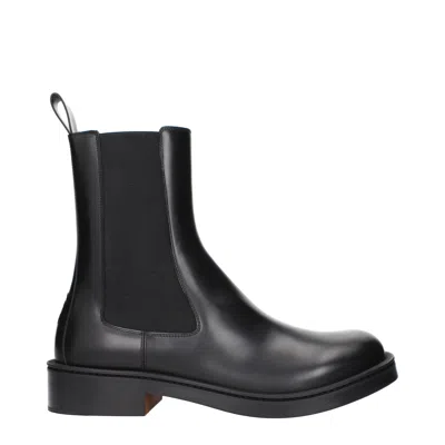 Alexander Mcqueen Alexander Mc Queen Men's Boots Black Leather