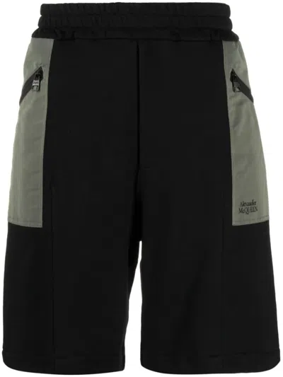 ALEXANDER MCQUEEN ALEXANDER MC QUEEN ORGANIC COTTON SHORTS