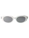 Alexander Mcqueen Alexander Mc Queen Oval Sunglasses Am0469 S 004