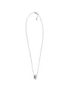 Alexander Mcqueen Alexander Mc Queen Palladium Curb Chain Bracelet