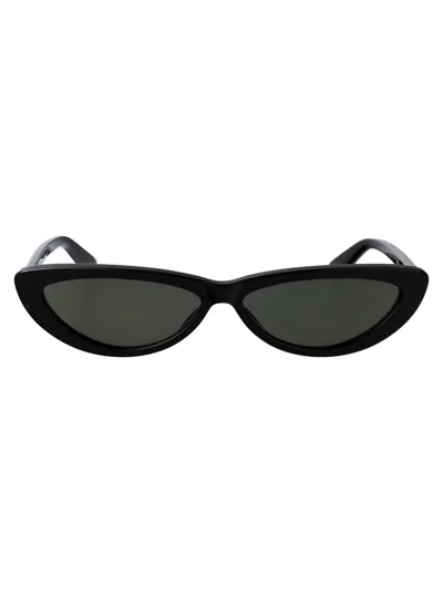 Alexander Mcqueen Alexander Mc Queen Round Sunglasses Am0535 S 001 In Black