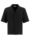 Alexander Mcqueen Viscose Shirt With Subtle Skull Pattern