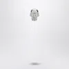 Alexander Mcqueen Alexander Mc Queen Skull Earring In Palladium