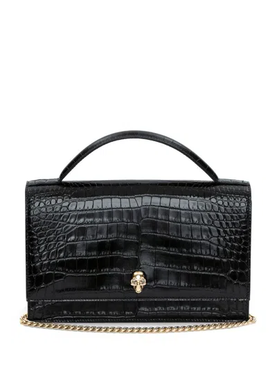 Alexander Mcqueen Alexander Mc Queen Skull Medium Leather Shoudler Bag