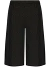 Alexander Mcqueen Skull Jacquard Pattern Shorts