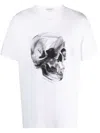 ALEXANDER MCQUEEN ALEXANDER MC QUEEN SKULL PRINT ORGANIC COTTON T SHIRT