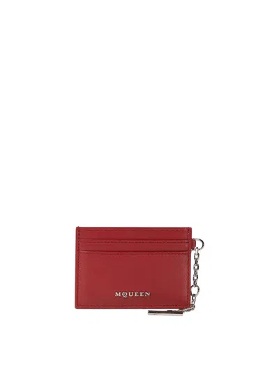 ALEXANDER MCQUEEN ALEXANDER MC QUEEN "SLING" CARD HOLDER