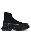 Alexander Mcqueen Tread Slick Boots In Black