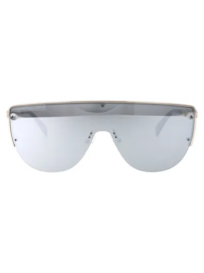 Alexander Mcqueen Alexander Mc Queen Sunglasses Am0457 S 004 In 004 Silver Silver Silver