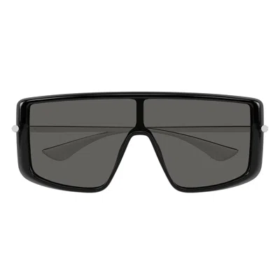 Alexander Mcqueen Alexander Mc Queen Sunglasses Am0524 S 001 Silver Black/grey Unisex