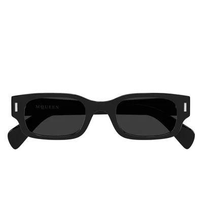 Alexander Mcqueen Alexander Mc Queen Sunglasses Am0549 S 001 Black/grey Woman