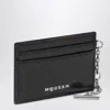 Alexander Mcqueen Alexander Mc Queen T Bar Credit Card Holder Black/caramel