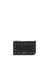 Alexander Mcqueen Leather Wallet In Black