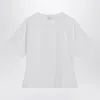 Alexander Mcqueen Alexander Mc Queen White Corset Shirt In Poplin In White
