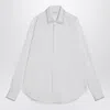 Alexander Mcqueen Alexander Mc Queen White Cotton Shirt With Studs In White