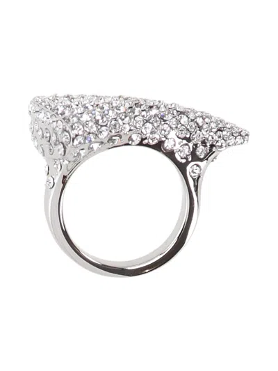 Alexander Mcqueen Alexander Mc Queen Woman Silver Ring