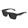 Alexander Mcqueen Men's Am0472sm Acetate Rectangle Sunglasses