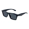 Alexander Mcqueen Men's Am0472sm Acetate Rectangle Sunglasses