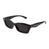 Alexander Mcqueen Mcqueen 52mm Rectangular Sunglasses