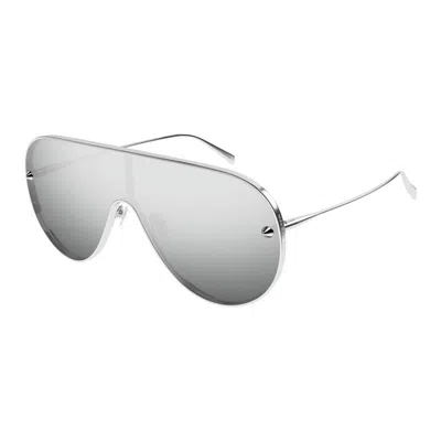 Alexander Mcqueen Am0481s 004 In Silver