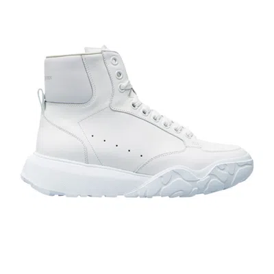 Pre-owned Alexander Mcqueen Court Trainer High 'white' | Men's Size 42