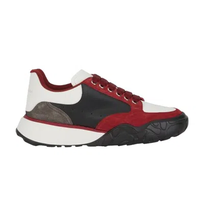 Pre-owned Alexander Mcqueen Court Trainer 'red Black Grey' | Men's Size 41