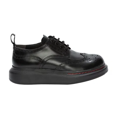 Pre-owned Alexander Mcqueen Hybrid Lace Up 'black' | Men's Size 36