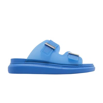 Pre-owned Alexander Mcqueen Hybrid Slide 'lake Blue' | Men's Size 44