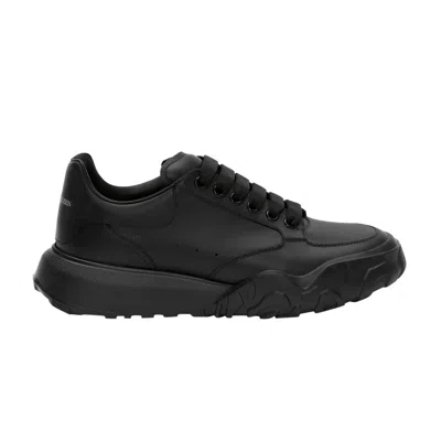 Pre-owned Alexander Mcqueen Oversized Court Trainer 'triple Black' | Men's Size 40